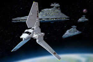 lambda class shuttle from star wars